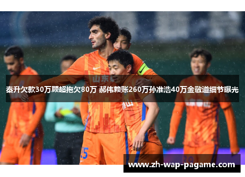 秦升欠款30万顾超拖欠80万 郝伟赖账260万孙准浩40万金敬道细节曝光